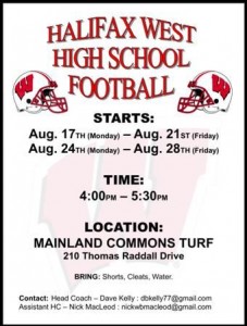 football tryouts